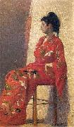 unknow artist Japanese woman Germany oil painting artist